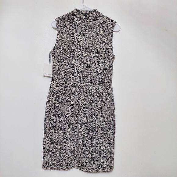 NWT Calvin Klein Designer Minimalist  Midi Dress Size 10 Church Workwear - Picture 9 of 10
